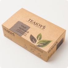 Чай черный TEAJOYS (ТиДжойс), упаковка 100 саше по 2 г, цейлонский с бергамотом
