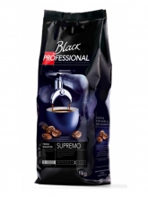 Кофе в зернах Black Professional Supremo (Блэк Профешинал Супремо)  1 кг, вакуумная упаковка